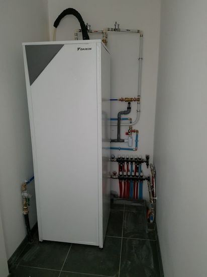 Pompe à chaleur Daikin Alterma dans l'Isère